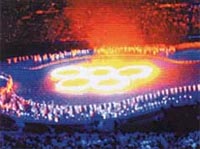 02年冬季奥运会的演出声光Ⅰ