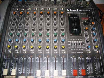 Vinal MX-8-2D 调音台使用手册