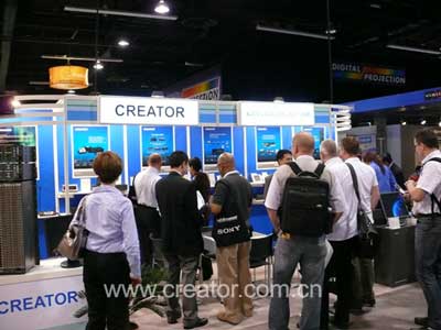 CREATOR参加美国INFOCOMM2007展会