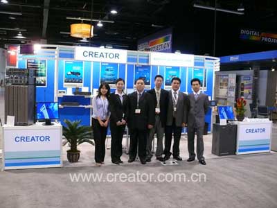 CREATOR参加美国INFOCOMM2007展会