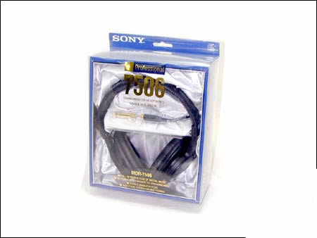 理想中的录音棚伙伴 Sony MDR-7506 监听耳机