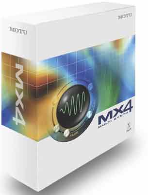 MOTU MX4 2.2版本现在支持DP6乐器渲染