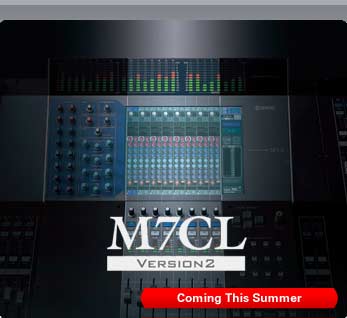 Yamaha升级M7CL数字调音台(图)
