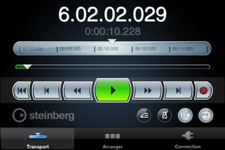 Cubase 5 官方 iPhone 控制程序上线(图)