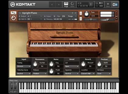 NI也将Akoustik Piano采样钢琴乐器拆开卖