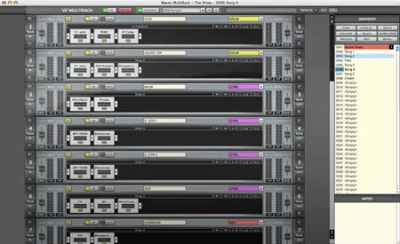 Waves 发布现场机架软件MultiRack(图)