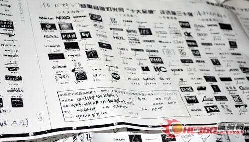 2009音响灯光十大最具竞争力品牌30进15名单公布