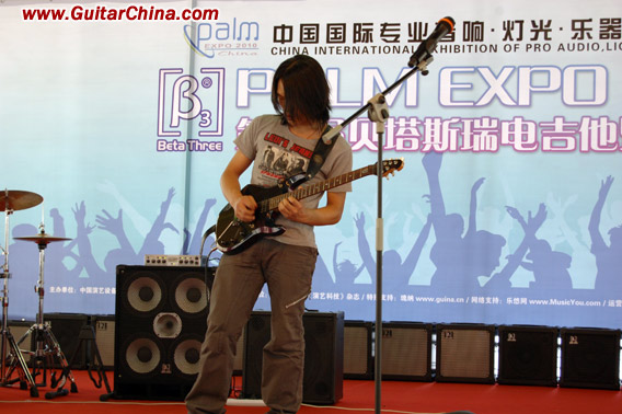 2010 Palm展第五届β3电吉他暨乐队大赛正式开幕
