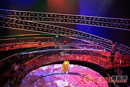 天创中电助力上海世博会民企馆“高潮秀”