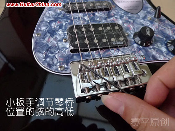 吉他品丝和琴体的护理及电吉他的调试方法