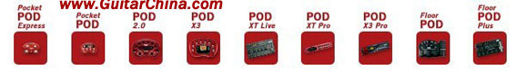 LINE6 POD X3 LIVE吉他效果器详细评测