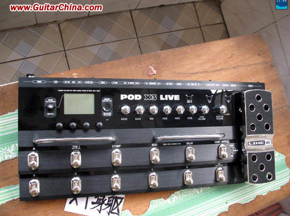 LINE6 POD X3 LIVE吉他效果器详细评测