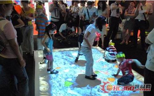 互动投影——幼儿园教育中的新贵(图)