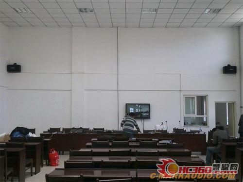 C-MARK扩声系统应用于甘肃各级法院审判厅