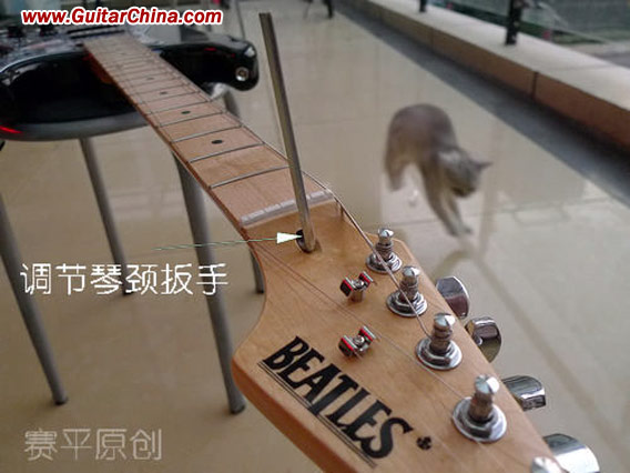 吉他品丝和琴体的护理及电吉他的调试方法