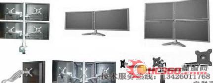 睿联嘉业立式多屏拼接广告展示(组图)