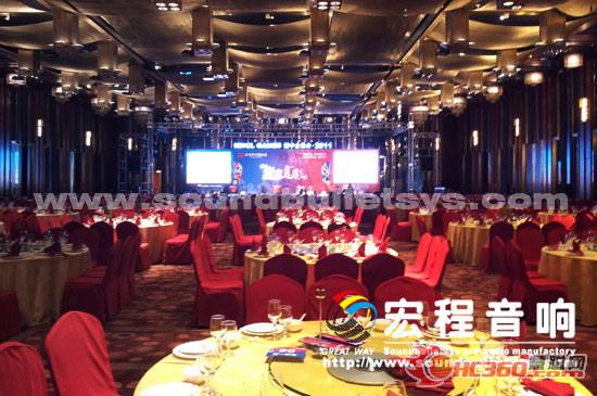 新中全运会隆重举办 专业音箱列阵出场