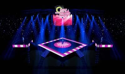 快女巡演深圳站舞美出炉 360度旋转视角放异彩