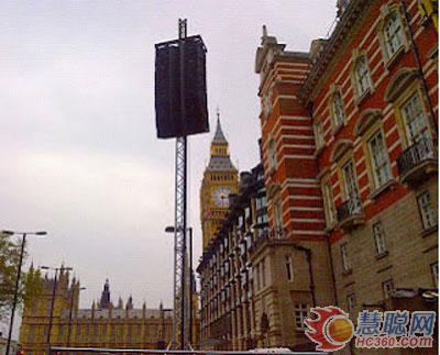 哈曼JBL VTX扬声器迎英女王钻禧巡游泰晤士河