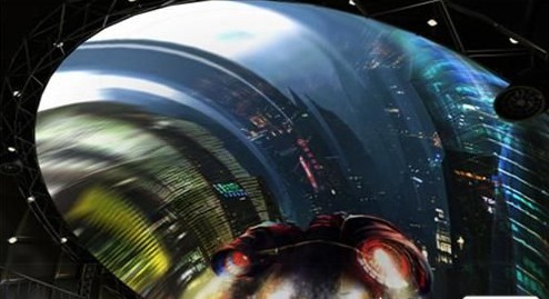 360°球幕飞行影院 索尼激光投影应用大挑战