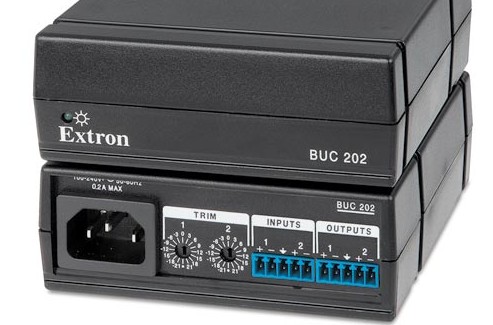 Extron推出双通道音频转换器BUC 202