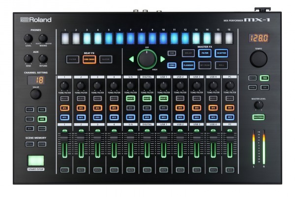 Roland 发布MX-1演奏调音台