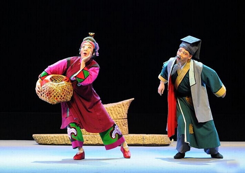 浩洋电子舞台灯光 助《范进中举》首演成功