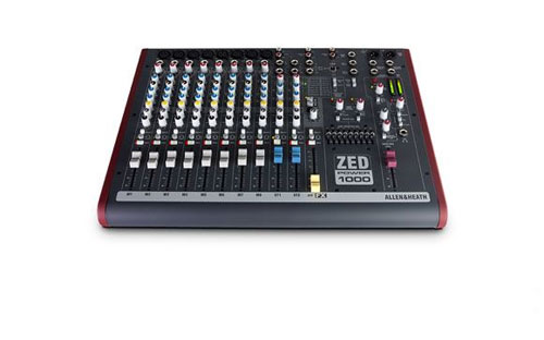 Allen & Heath发布全新有源调音台ZED Power 1000