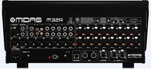 MIDAS推出 全新数字调音台—M32R