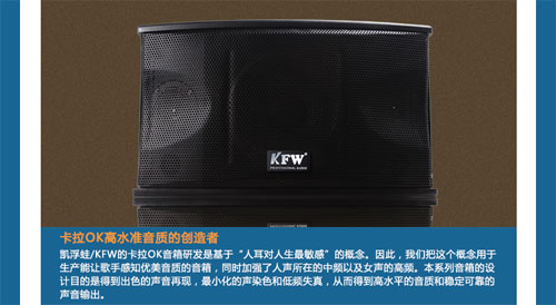 KFW(凱浮蛙)K-08会议音响 满足专业应用需求