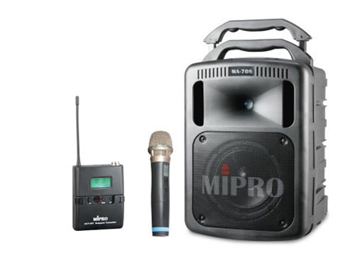 MIPRO领袖系列II MA-708 携带式无线扩音机