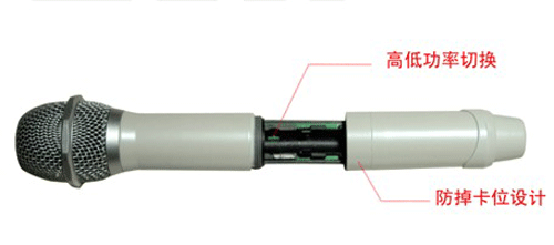 Relacart力卡娱乐产品原点——ER-3300无线麦克风