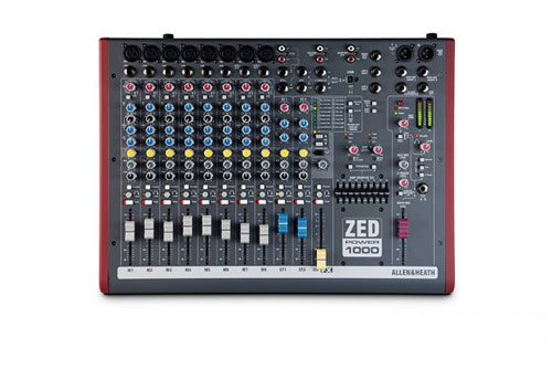 Allen & Heath发布全新有源调音台ZED Power 1000