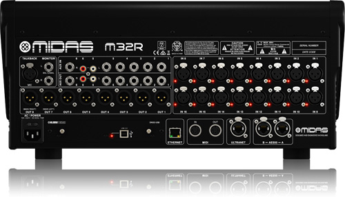 MIDAS推出全新数字调音台—M32R