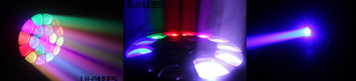励时LEES最新产品：LED大峰眼摇头灯