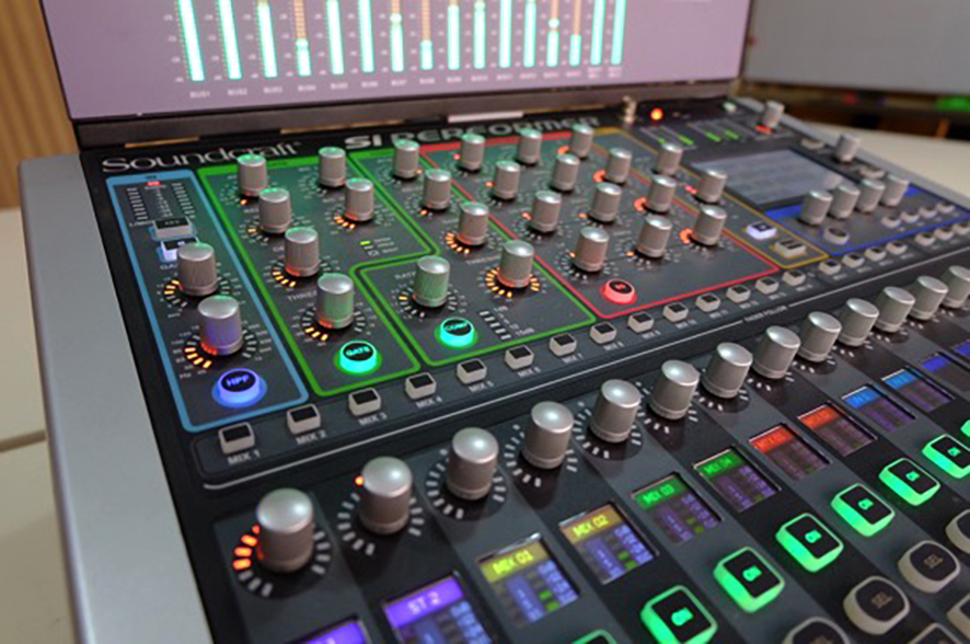 张家港电视台演播室采用 Soundcraft Si Performer -BC系列数字调音台