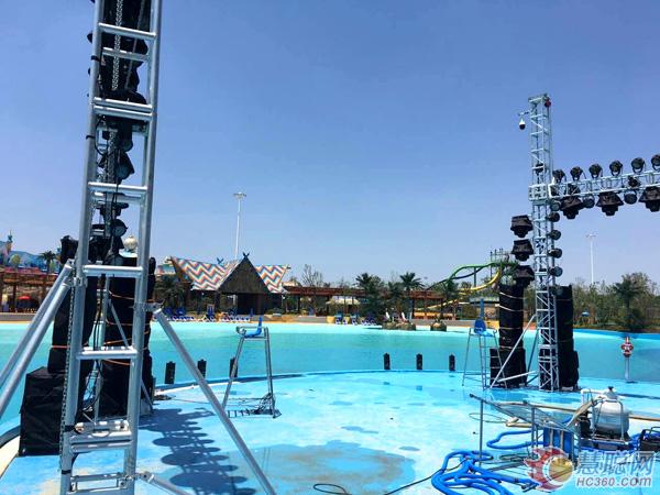 GRF专业音响入驻银基国际乐海水世界与你畅享冰爽夏日