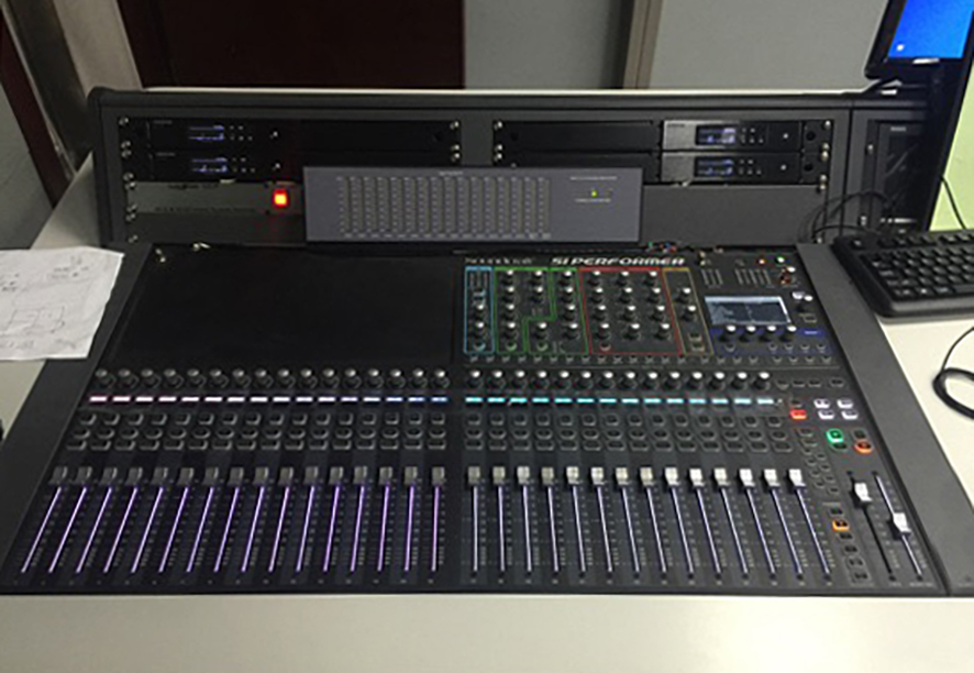 张家港电视台演播室采用 Soundcraft Si Performer -BC系列数字调音台