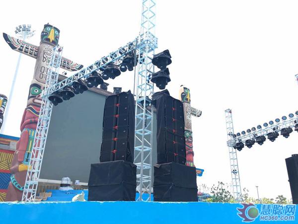 GRF专业音响入驻银基国际乐海水世界与你畅享冰爽夏日
