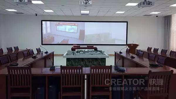 CREATOR快捷PRO系列混合拼接矩阵全面装备某市武警指挥学院