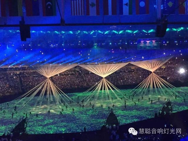 2016里约奥运会开幕式 舞台音响灯光设备盘点