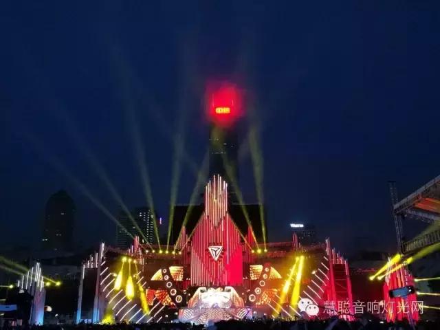百威风暴电音节席卷广州 L-ACOUSTICS音响嗨翻全场