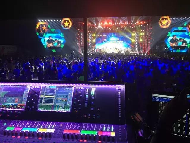 石家庄两大音乐节点燃中秋 幕后系统揭秘