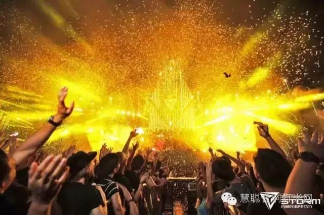 出彩！彩熠FINE 1400E 点亮广州百威风暴电音节
