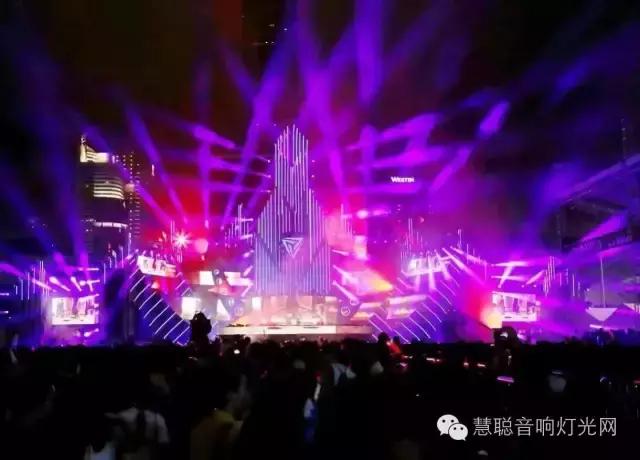 出彩！彩熠FINE 1400E 点亮广州百威风暴电音节