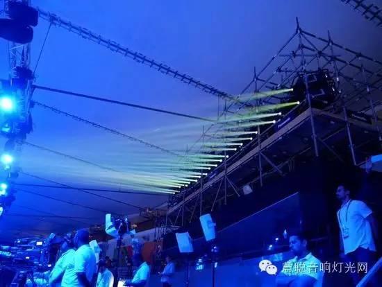 2016里约奥运会开幕式 舞台音响灯光设备盘点