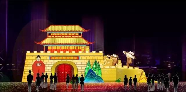 韩城“一带一路”国际灯光艺术节效果图出炉 美得不要不要的！