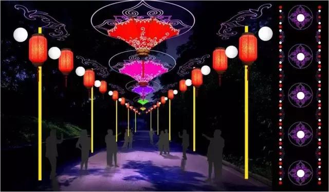 韩城“一带一路”国际灯光艺术节效果图出炉 美得不要不要的！