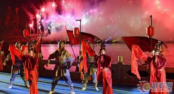 珠江灯光助力实景大片《刘备招亲》 带你梦回三国