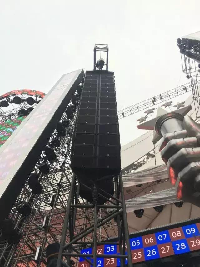 华汇全力打造《中国新歌声2》鸟巢巅峰夜顶级音响系统！